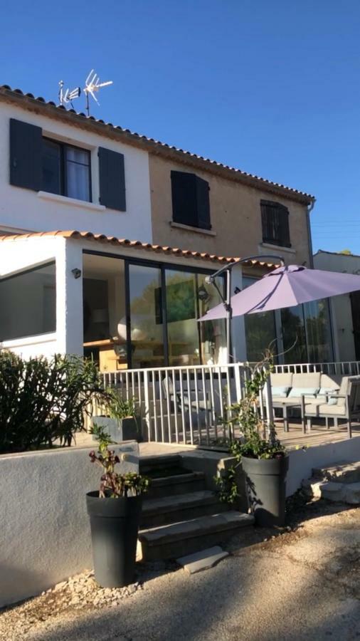 Maison En Front De Mer Sur La Plage De Portissol Sanary-sur-Mer Esterno foto